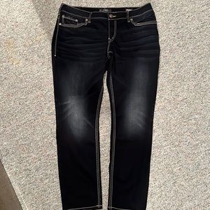 Woman’s Silver Suki Mod Slim jeans size 18/31